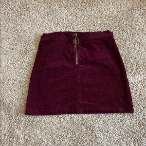 Carter's Deep Burgundy Pencil Skirt